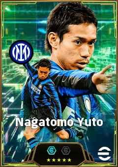 Nagatomo Yuto eFootball 2026 player card, 85 OVR LB