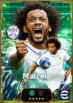 Marcelo eFootball 2026 player card, 87 OVR LB