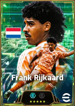 Frank Rijkaard eFootball 2026 player card, 87 OVR CB