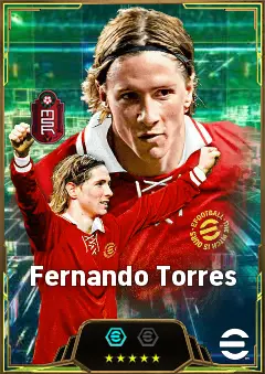 Fernando Torres eFootball 2026 player card, 86 OVR CF