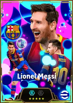 Lionel Messi eFootball 2026 player card, 85 OVR SS