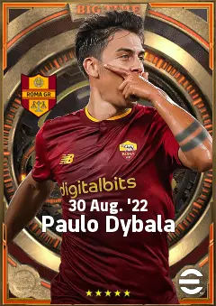 Paulo Dybala eFootball 2026 player card, 84 OVR SS