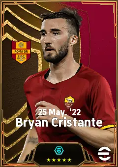Bryan Cristante eFootball 2026 player card, 83 OVR DMF
