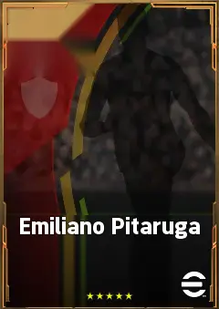 Emiliano Pitaruga eFootball 2026 player card, 84 OVR CF
