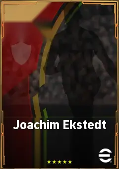 Joachim Ekstedt eFootball 2026 player card, 88 OVR CF