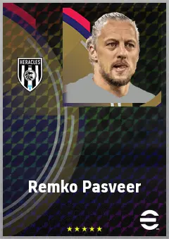 Remko Pasveer eFootball 2026 player card, 73 OVR GK