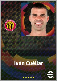 Iván Cuéllar eFootball 2026 player card, 70 OVR GK